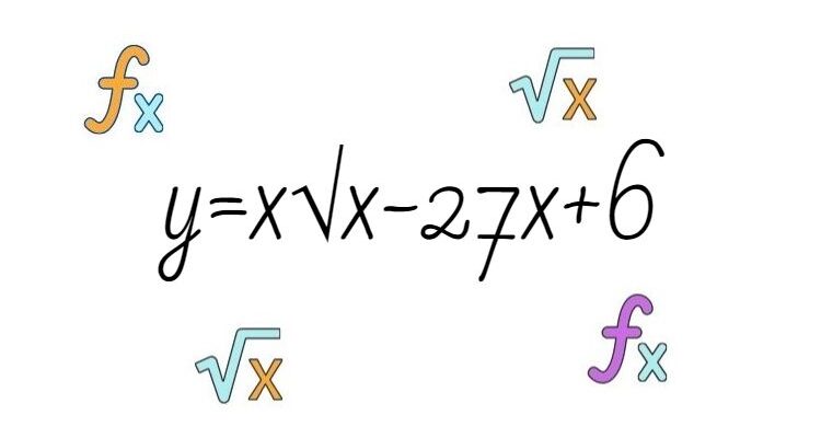 Найдите наименьшее значение функции Y=x√x 27x+6 на отрезке
