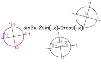 Решите уравнение sin2x-2sin(-x)=1+cos(-x)